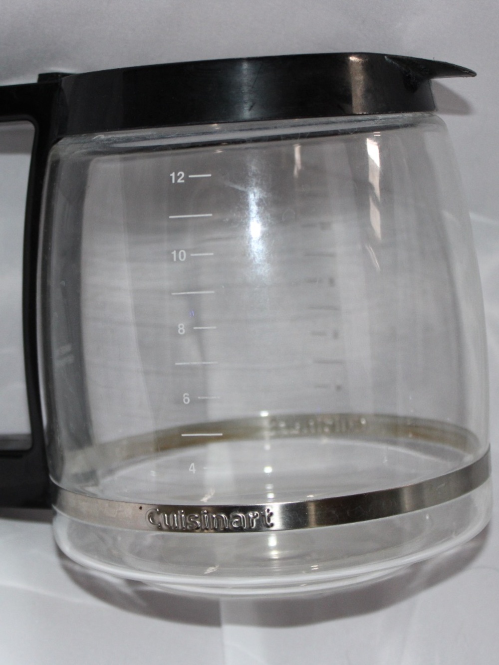 Cuisinart 12 Cup Glass Coffee Carafe Replacement No Lid